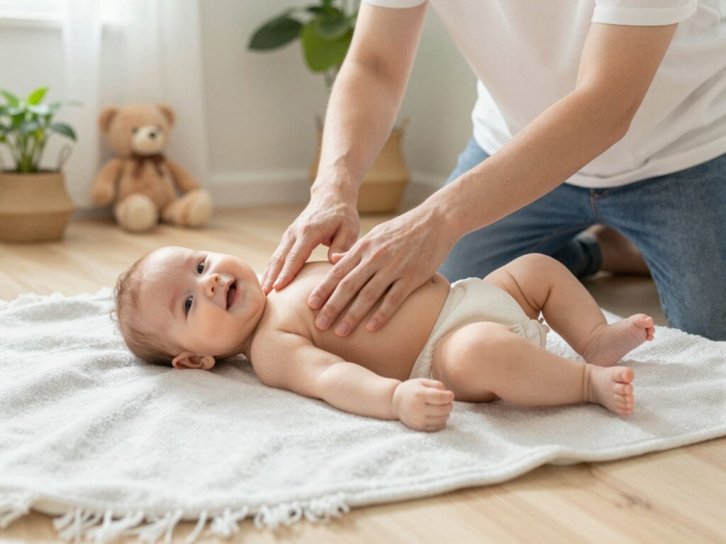 Babamasszázs lépésről lépésre: Az érintés fontossága és jótékony hatásai