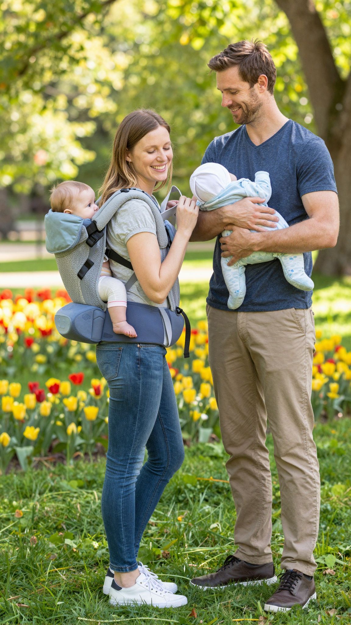 A csatos hordozók gyors és kényelmes megoldást nyújtanak.