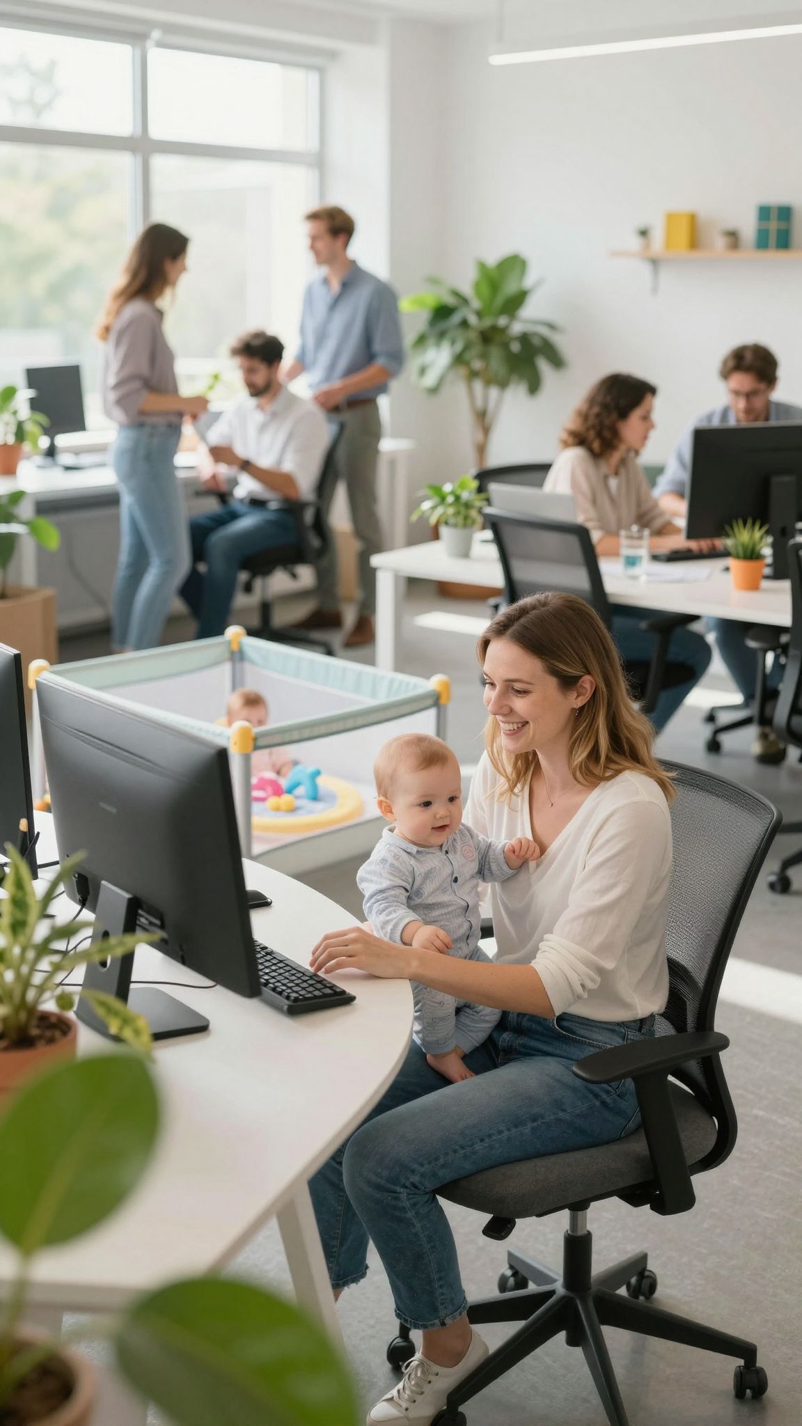 A kismamák számára a könnyített munka kötelező a törvény szerint.