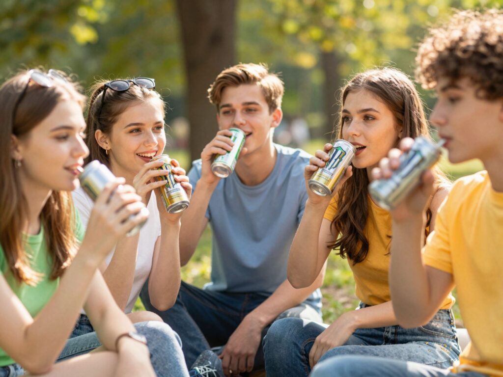 Energiaital-függő a kamaszod? A túlzott fogyasztás rövid és hosszú távú hatásai