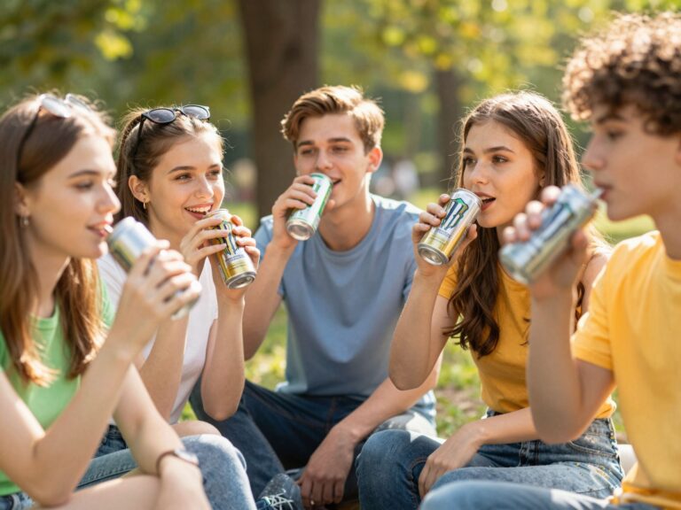 Energiaital-függő a kamaszod? A túlzott fogyasztás rövid és hosszú távú hatásai