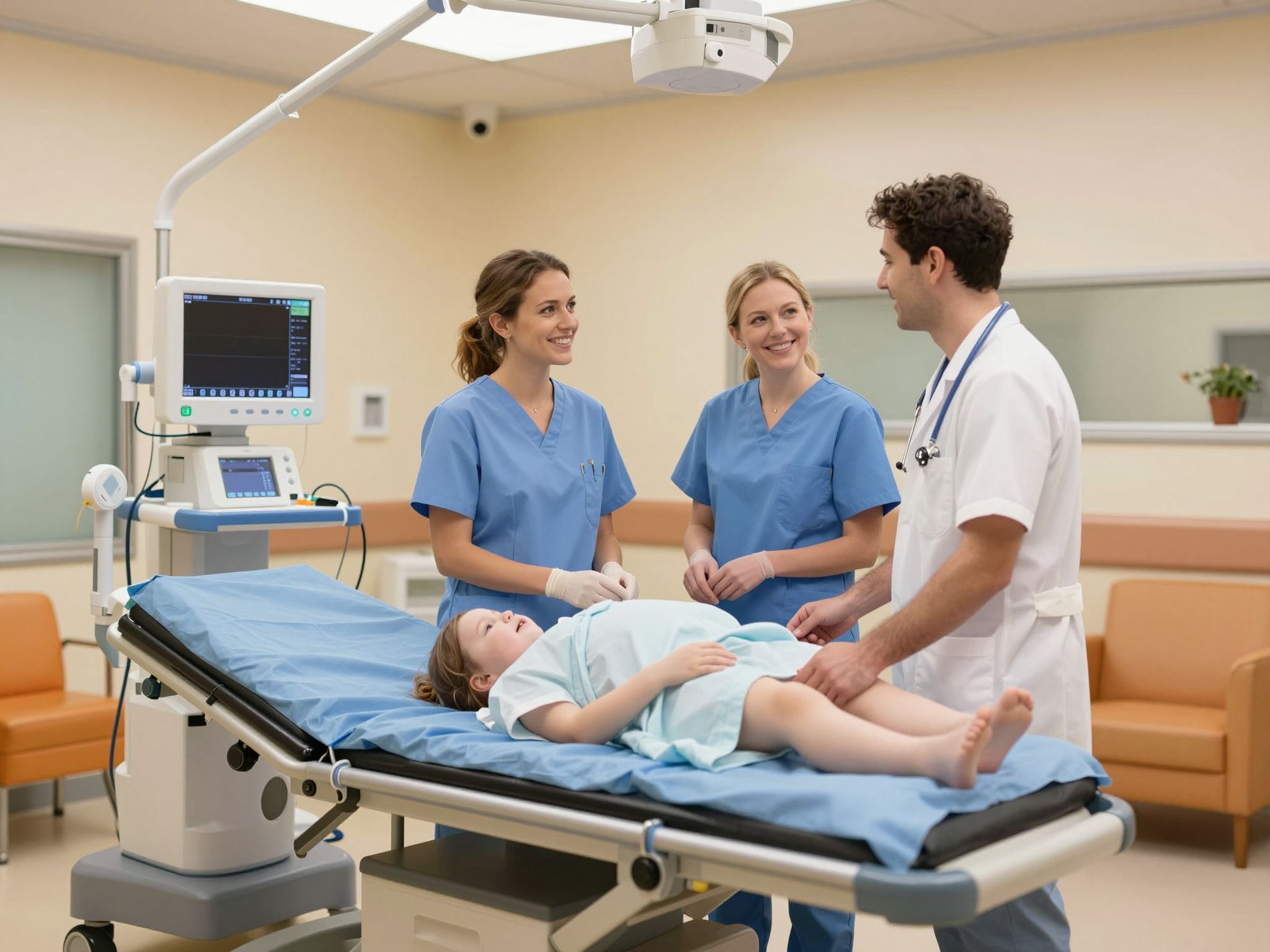 A műtői felkészülés kulcsfontosságú a biztonságos szüléshez.