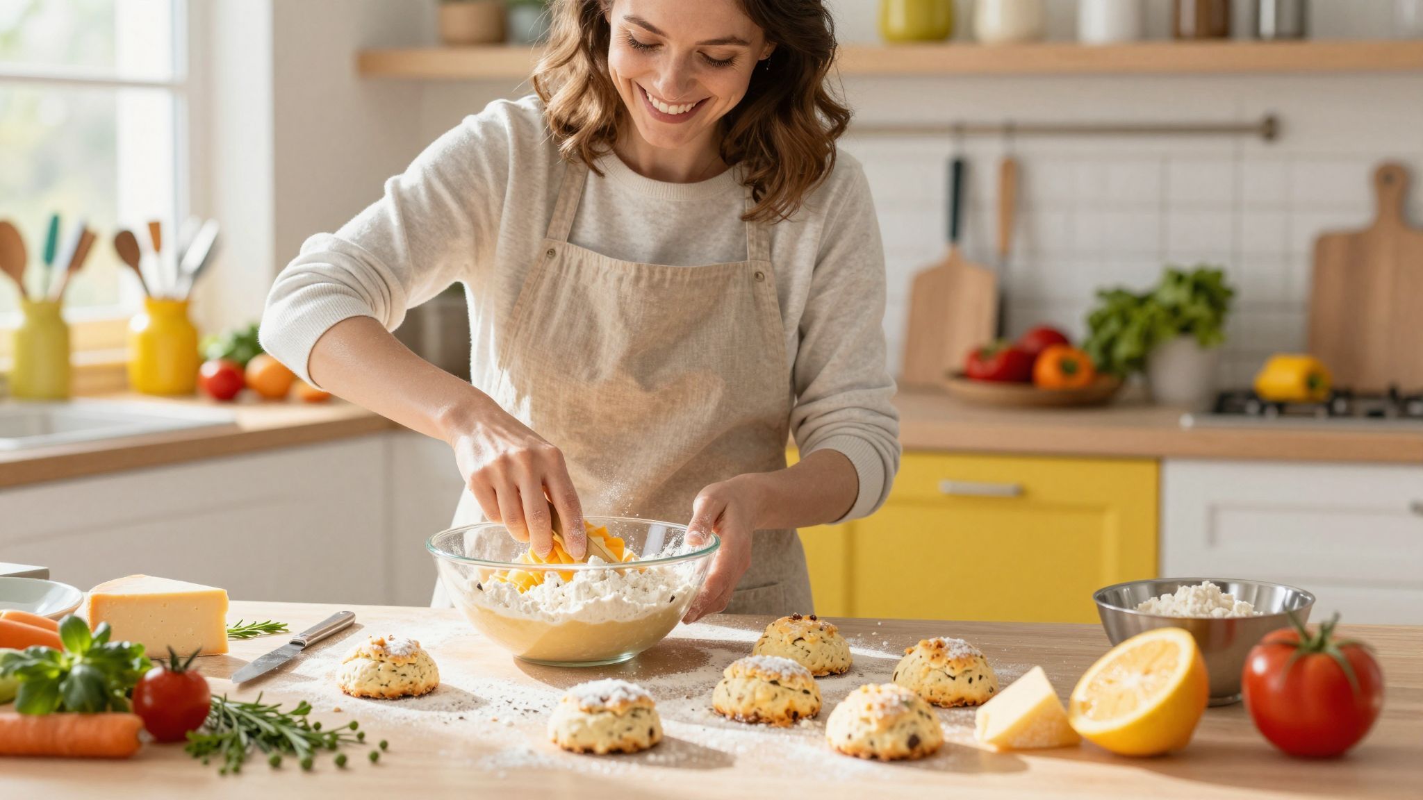 A túlzott gyúrás keménnyé teheti a tésztát.