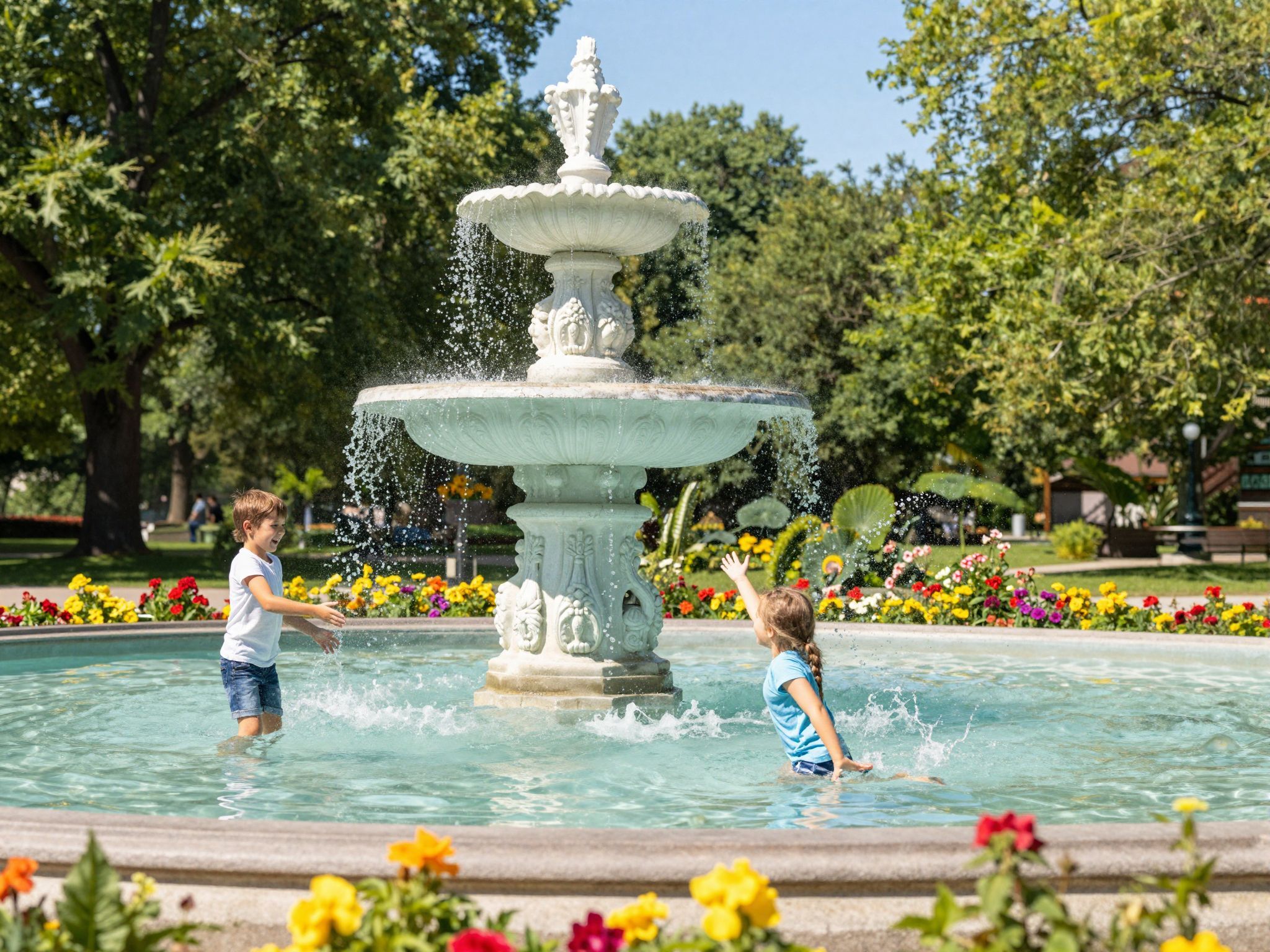 A szökőkutak vize gyakran hordozhat rejtett kórokozókat.