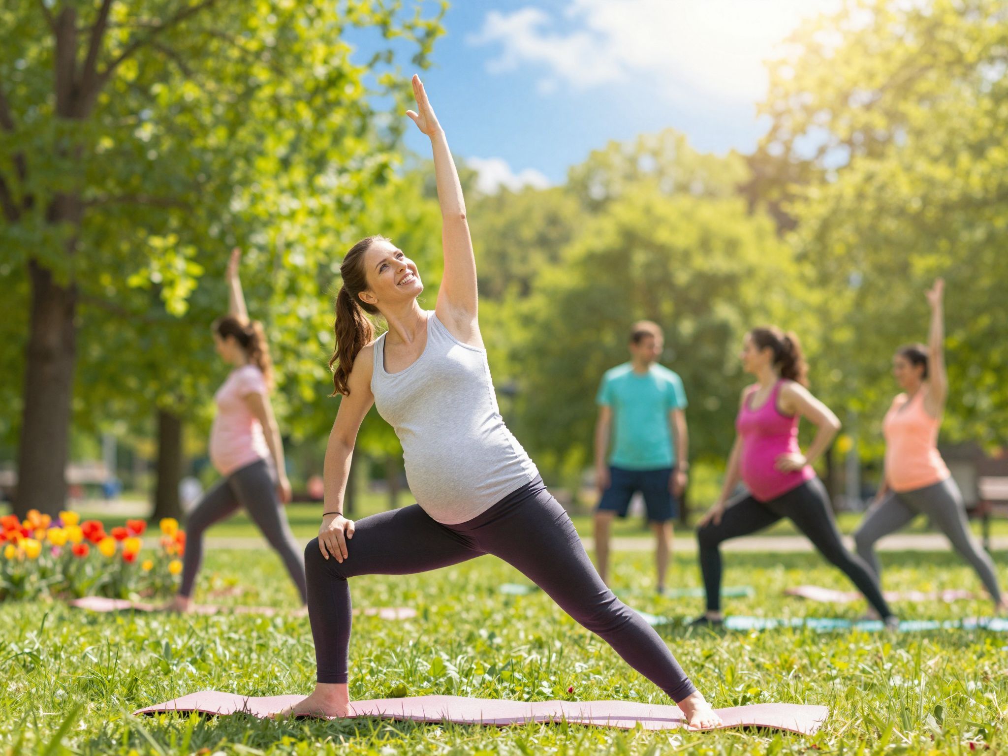 A várandósság alatt is fontos a rendszeres mozgás.