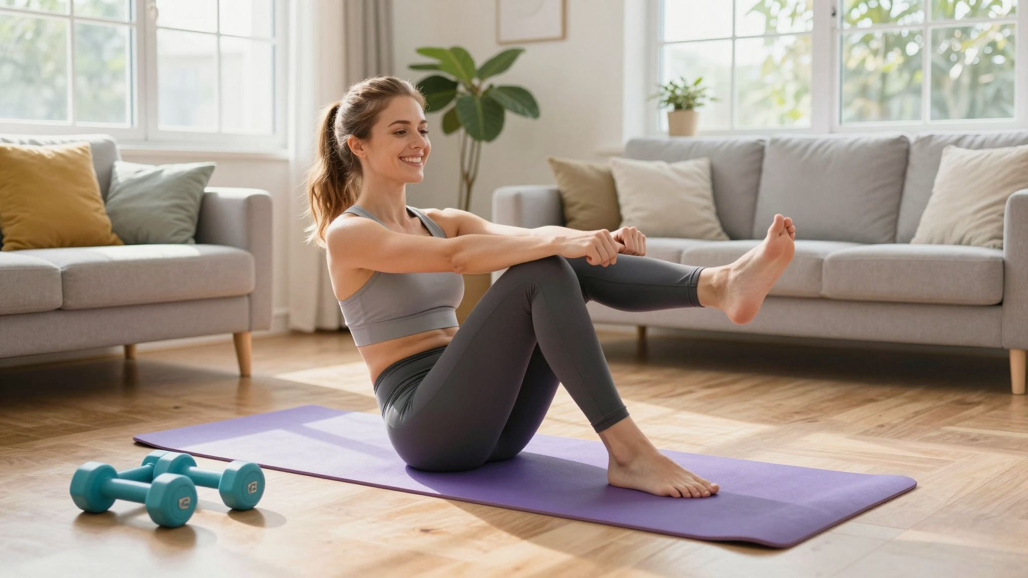 A napi lábtorna javítja a keringést és erősít.