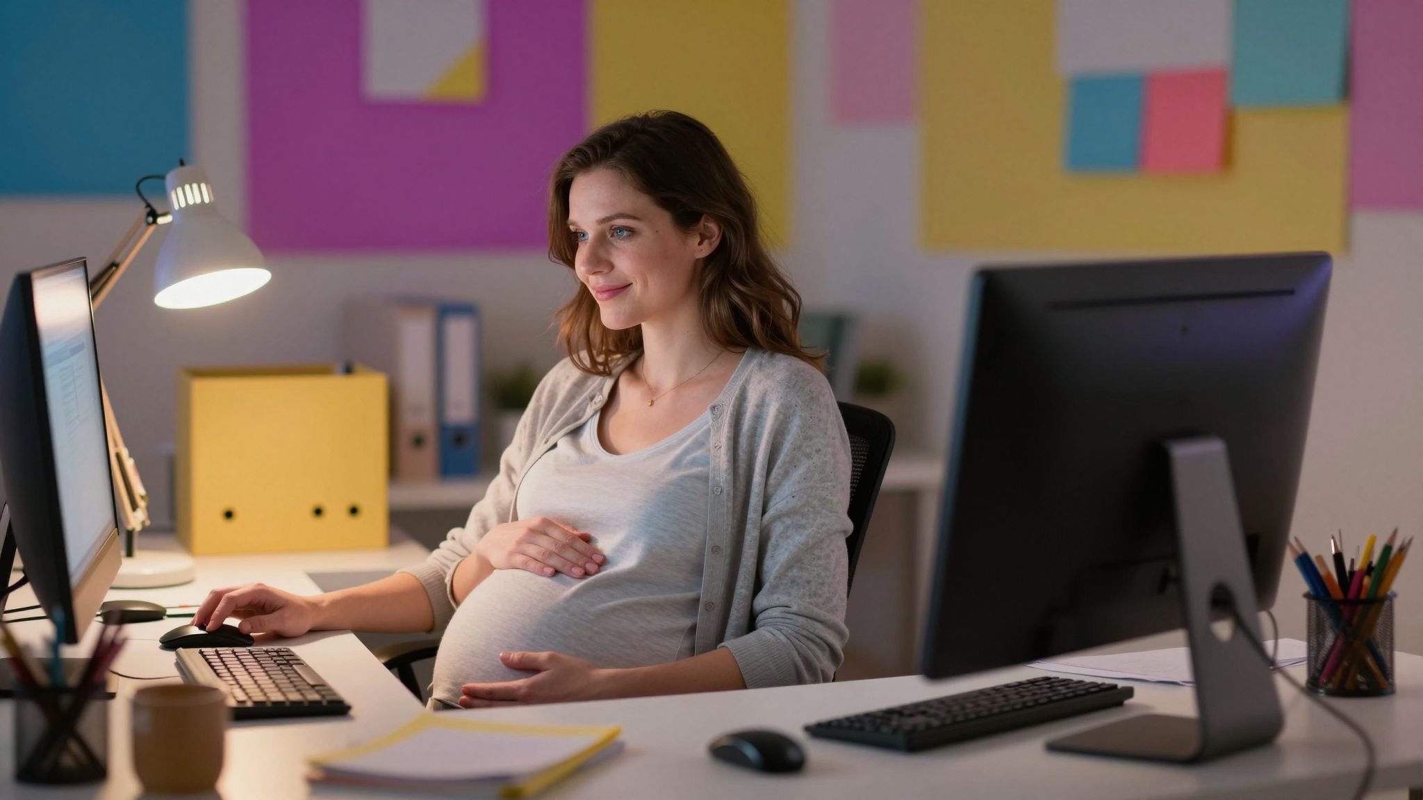 A terhesség alatti éjszakai munka fokozhatja a stresszt.
