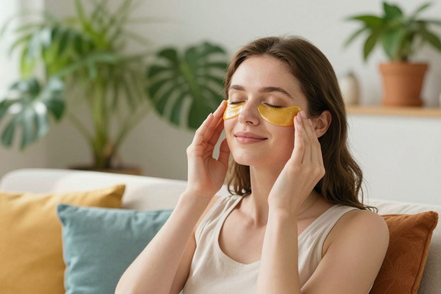 A hűsítő szemtapaszok gyorsan csökkentik a duzzanatokat.