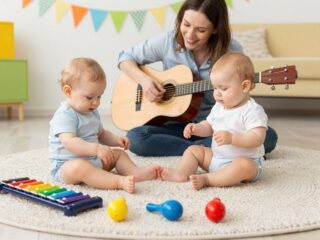 Hogyan fejleszd a babád zenei érzékét? A legjobb első hangszerek