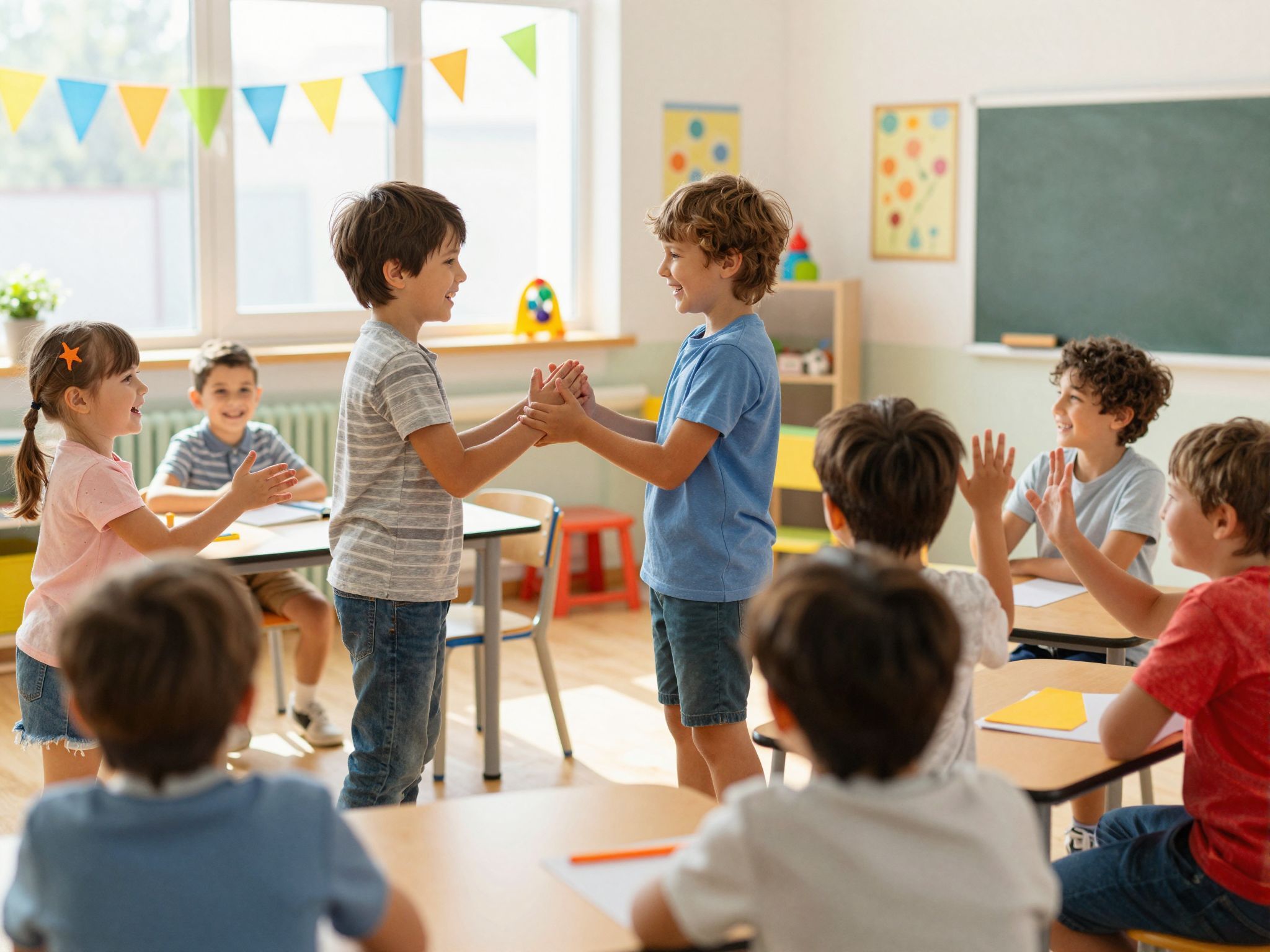 A játékos módszerek segítik a gyerekek szociális készségeit.