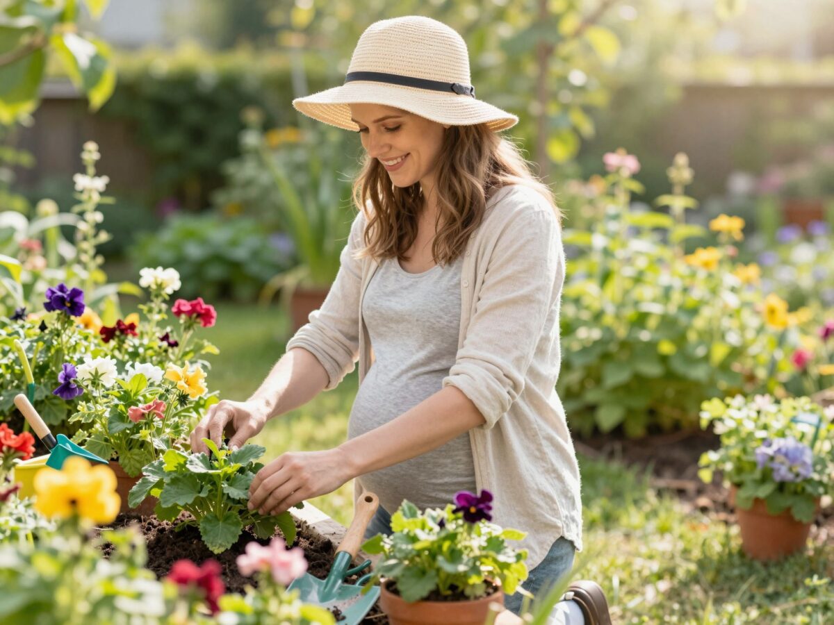 Kertészkedés a várandósság alatt: veszélyek és tippek a biztonságos munkához