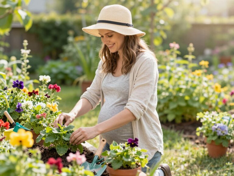 Kertészkedés a várandósság alatt: veszélyek és tippek a biztonságos munkához