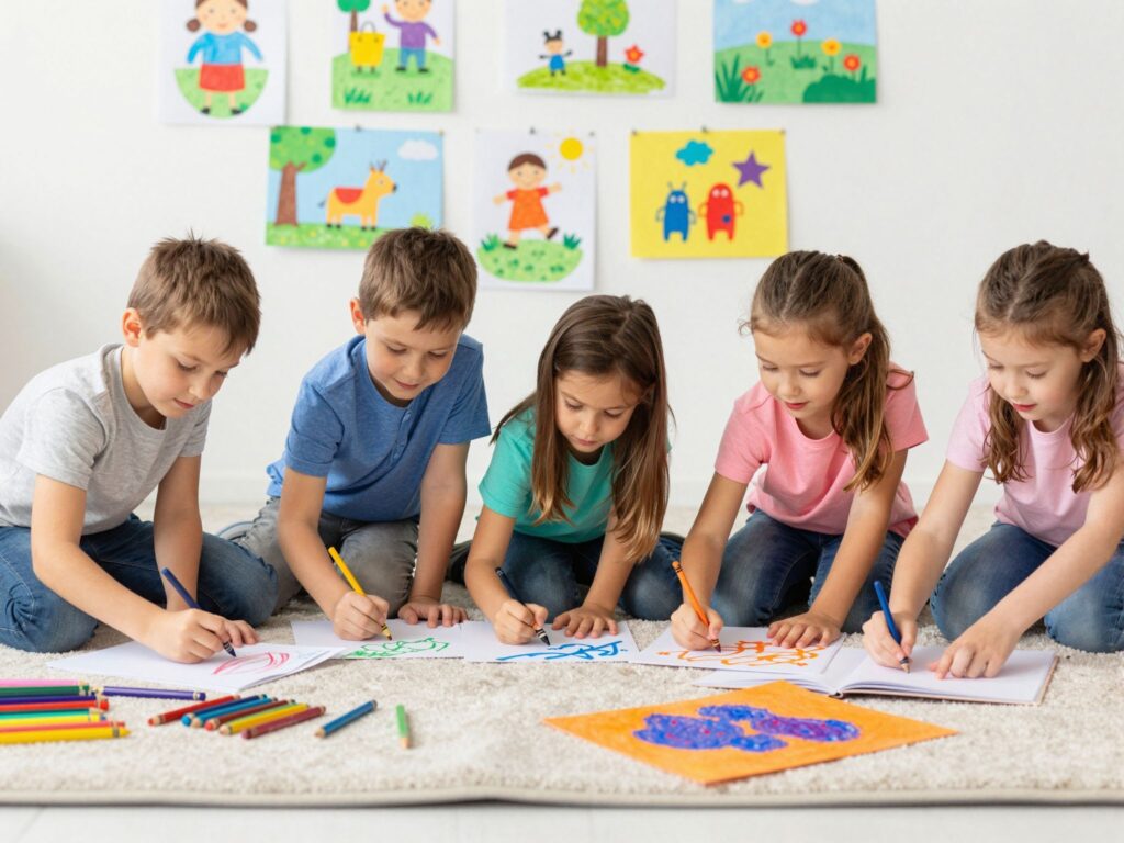 Kreatív fejlődés mondókákkal: így szerettesd meg a rajzolást a legkisebbekkel is