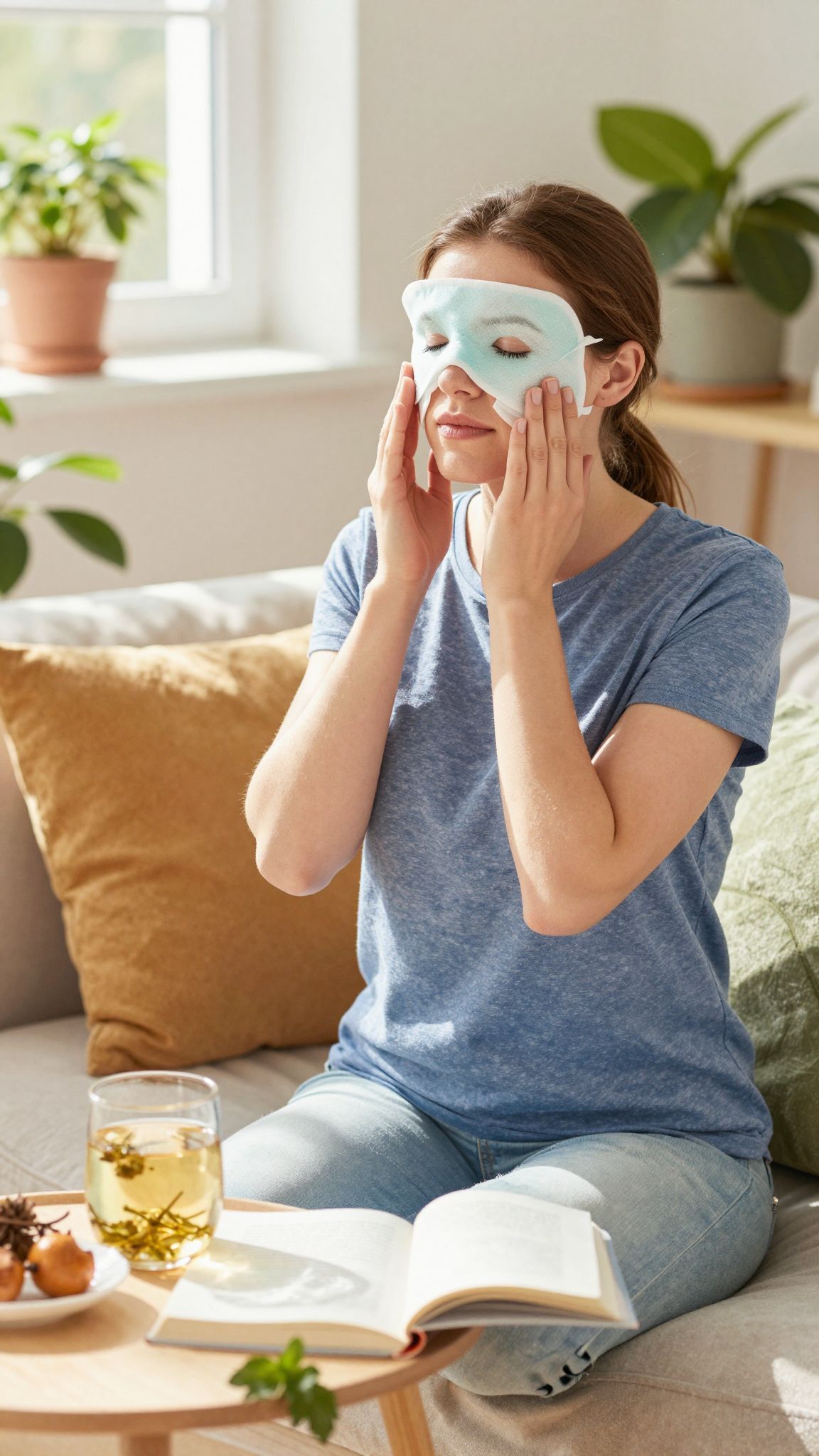 A meleg borogatás segít csökkenteni a fájdalmat és duzzanatot.