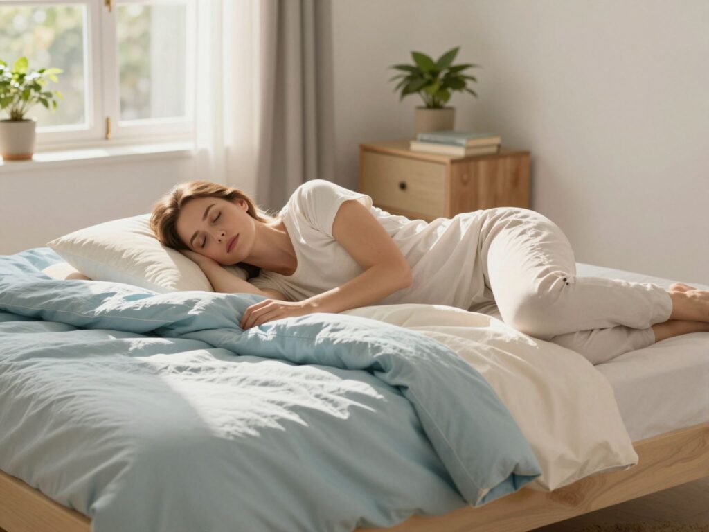 Miért fontos a háton alvás? Tippek a helyes alvási pozíció kialakításához