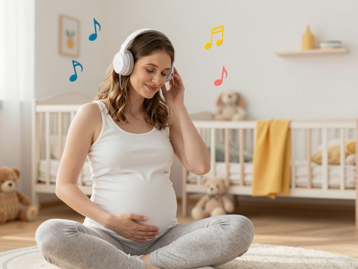 Milyen zenét hallgass terhesség alatt? A dallamok szerepe a baba pszichés fejlődésében