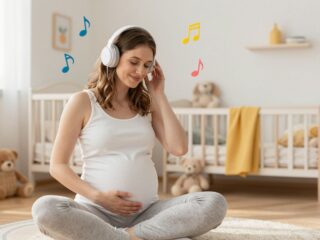 Milyen zenét hallgass terhesség alatt? A dallamok szerepe a baba pszichés fejlődésében