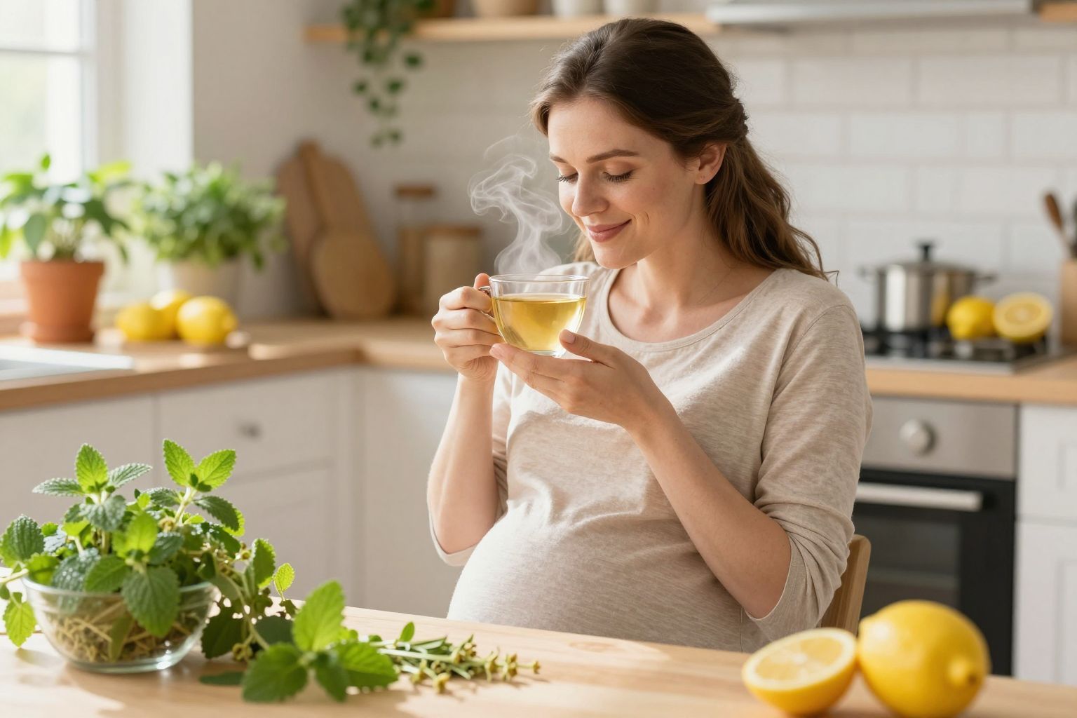 A citromfű tea nyugtató hatású, de mérsékelt fogyasztású.