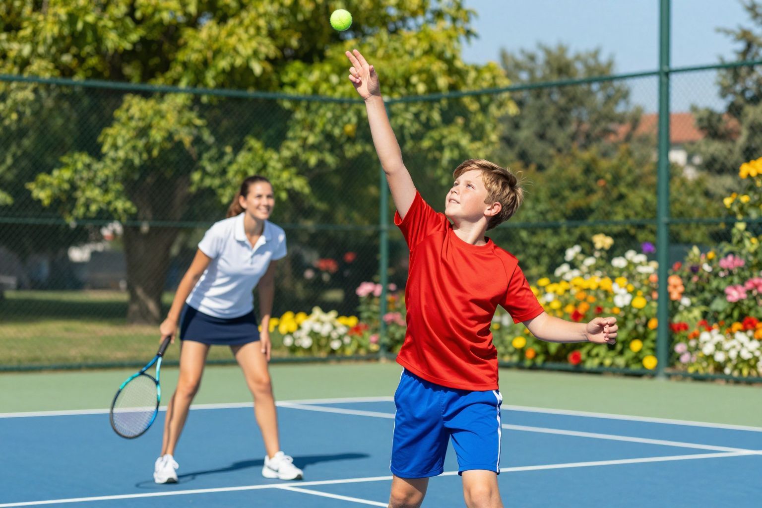A tenisz fejleszti az önállóságot és a fókuszt.