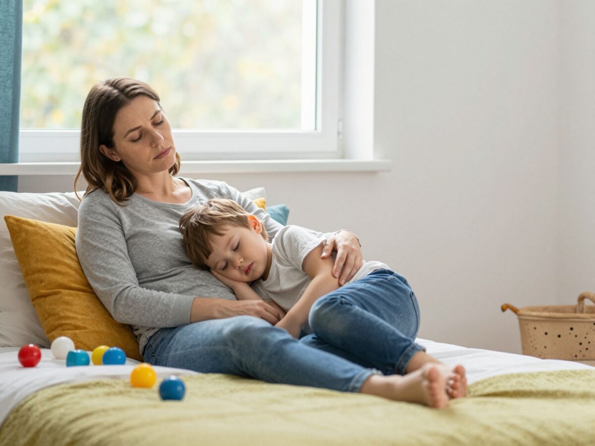 Tudományos tény: a kialvatlan anya gyermeke is nehezebben alszik el