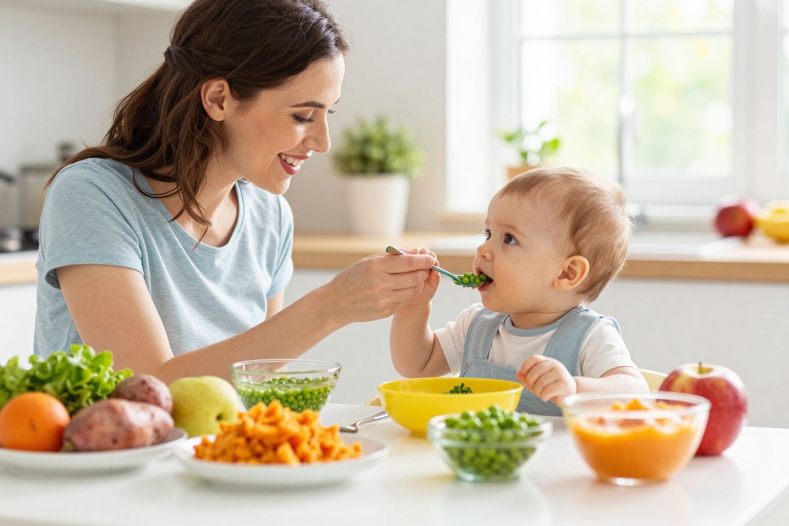 A türelem segít a baba ízpreferenciáinak kialakulásában.