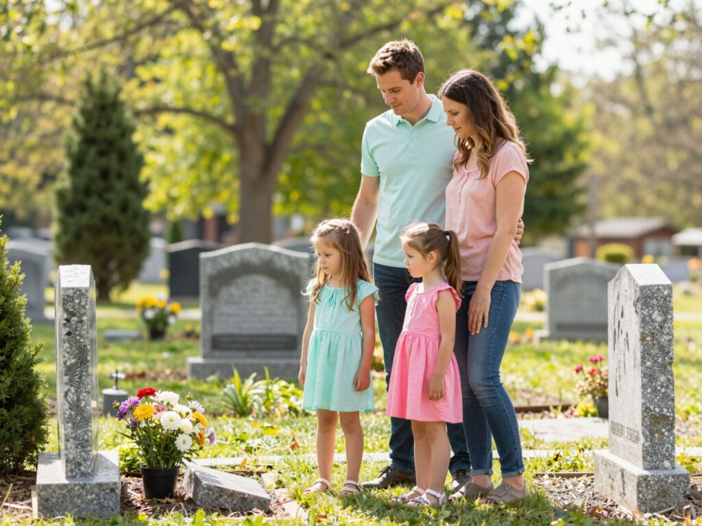 Vigyük-e a gyereket temetőbe? Tanácsok a családi megemlékezéshez