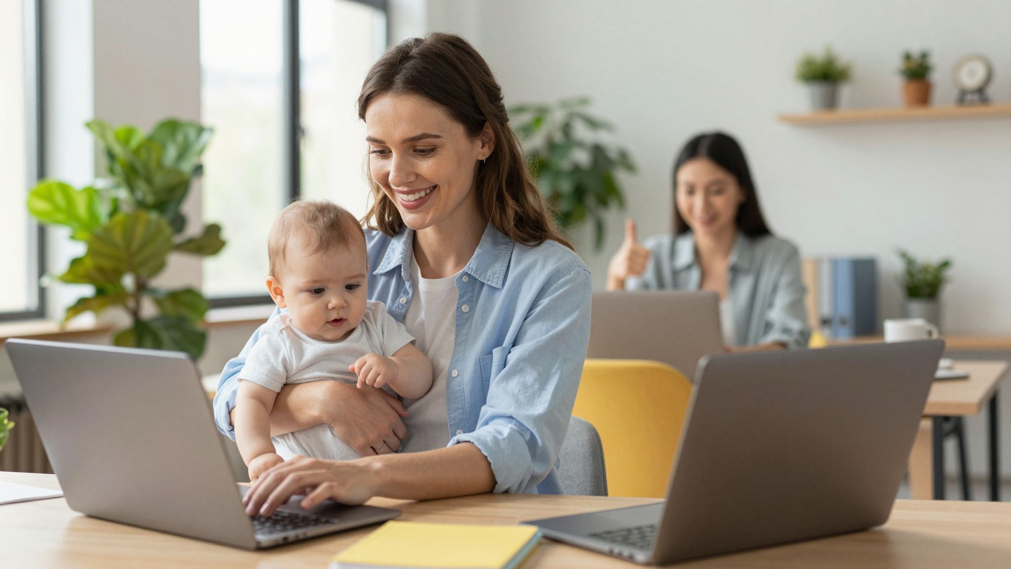 A szülés utáni visszatérés jogi védelmet élvez.