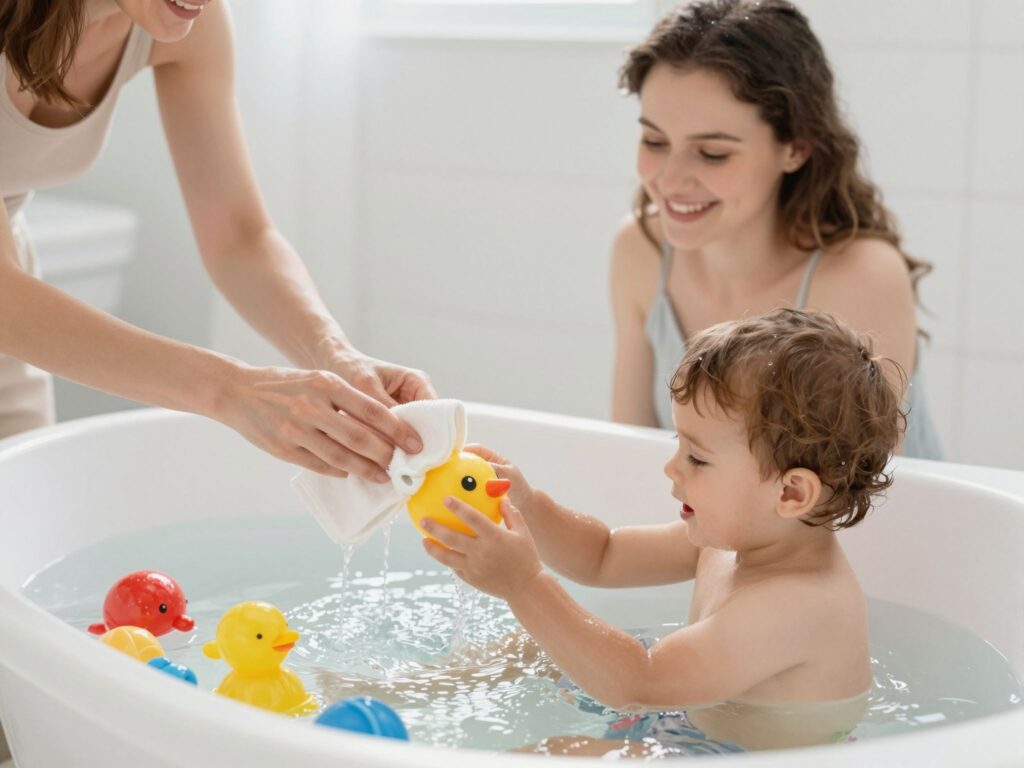 A fürdőjátékok rejtett veszélyei: hogyan tartsuk őket tisztán és biztonságosan?