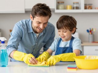 A házimunka és a gyerek: mikor, mit és hogyan érdemes elkezdeni?