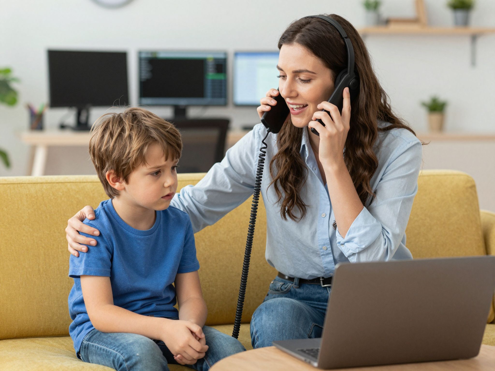 A diszpécser gyorsan azonosítja a sürgős helyzetet.