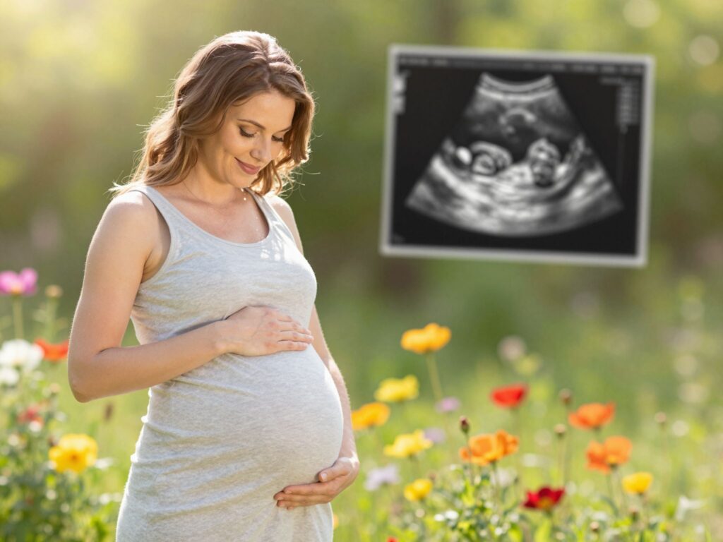 A terhesség tizenhatodik hete: a baba már a nemét is megmutathatja