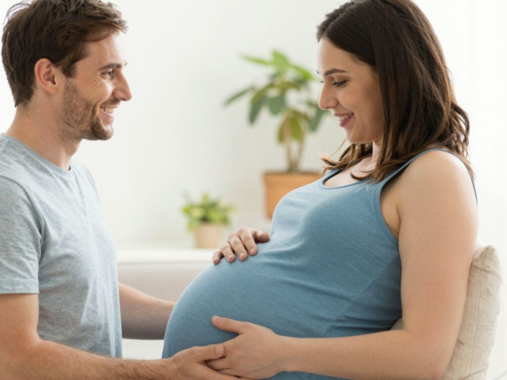 A terhesség tizennegyedik hete: a magzat már hallja a hangodat