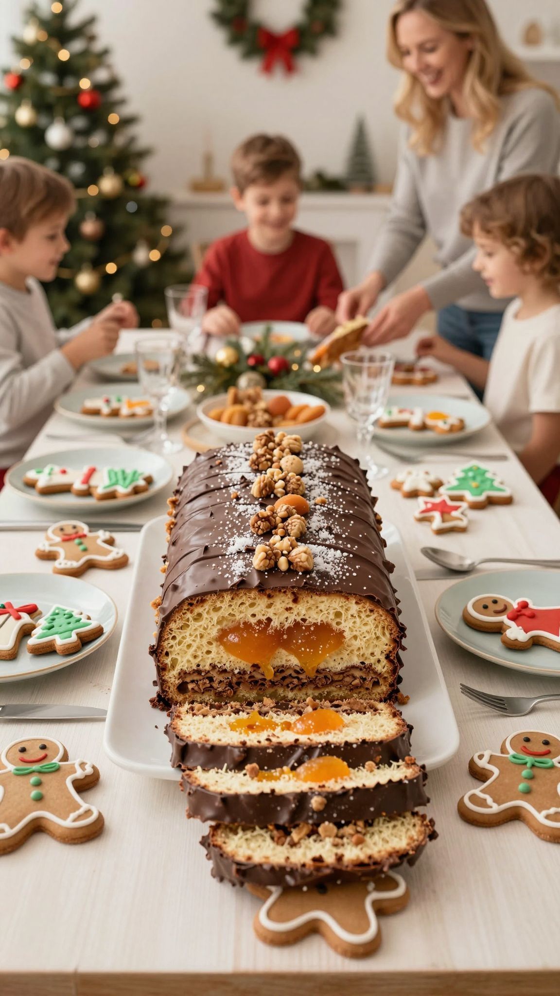 A zserbó a karácsonyi sütemények ékessége.