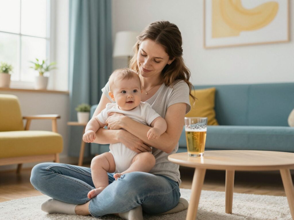 Alkoholfogyasztás szoptatás alatt: a sör és az anyatej kapcsolata