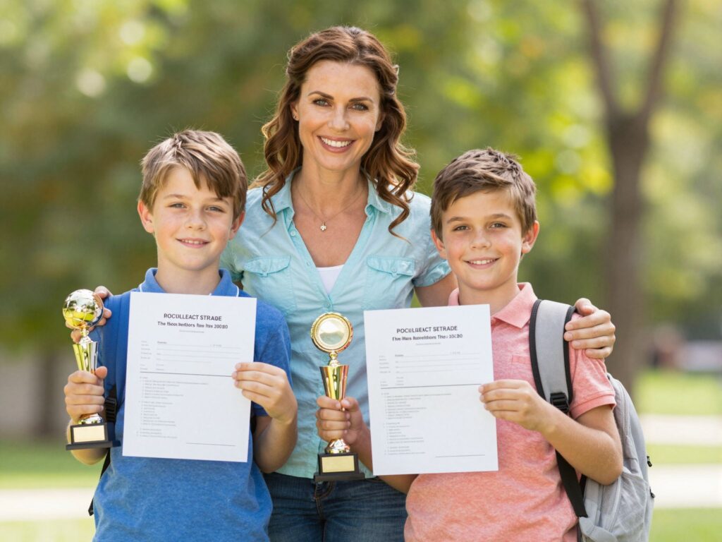 Az anyai büszkeség: több, mint a jó jegyek és a versenyeredmények