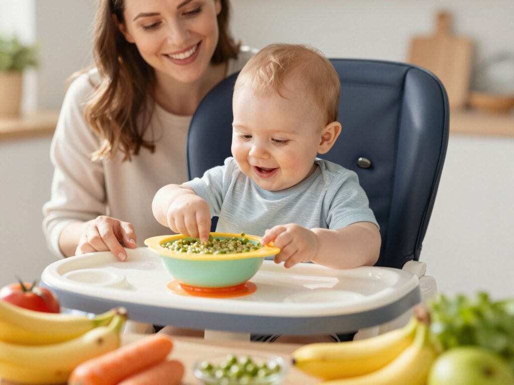 Az első kanál kalandjai: részletes útmutató az első babaételek bevezetéséhez 6 hónapos kortól