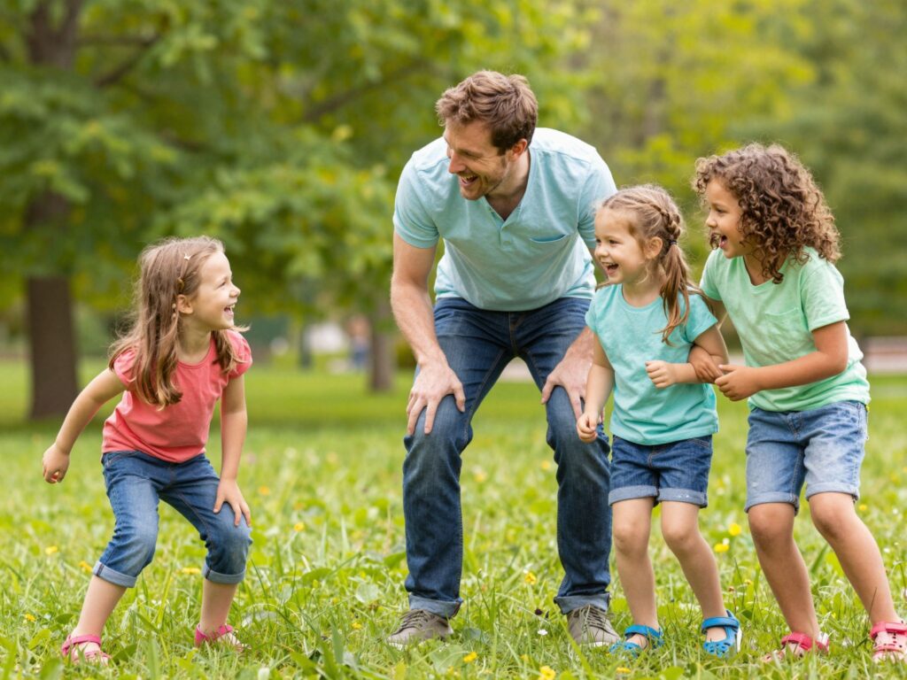 Az Ikrek jegyű szülő jellemzői: játékos, kíváncsi és néha következetlen