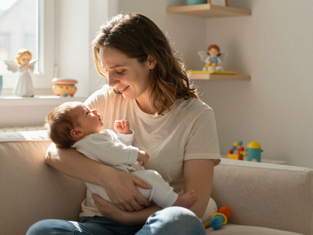 Babavárás egy veszteség után: a napsütés babától az őrangyal babáig