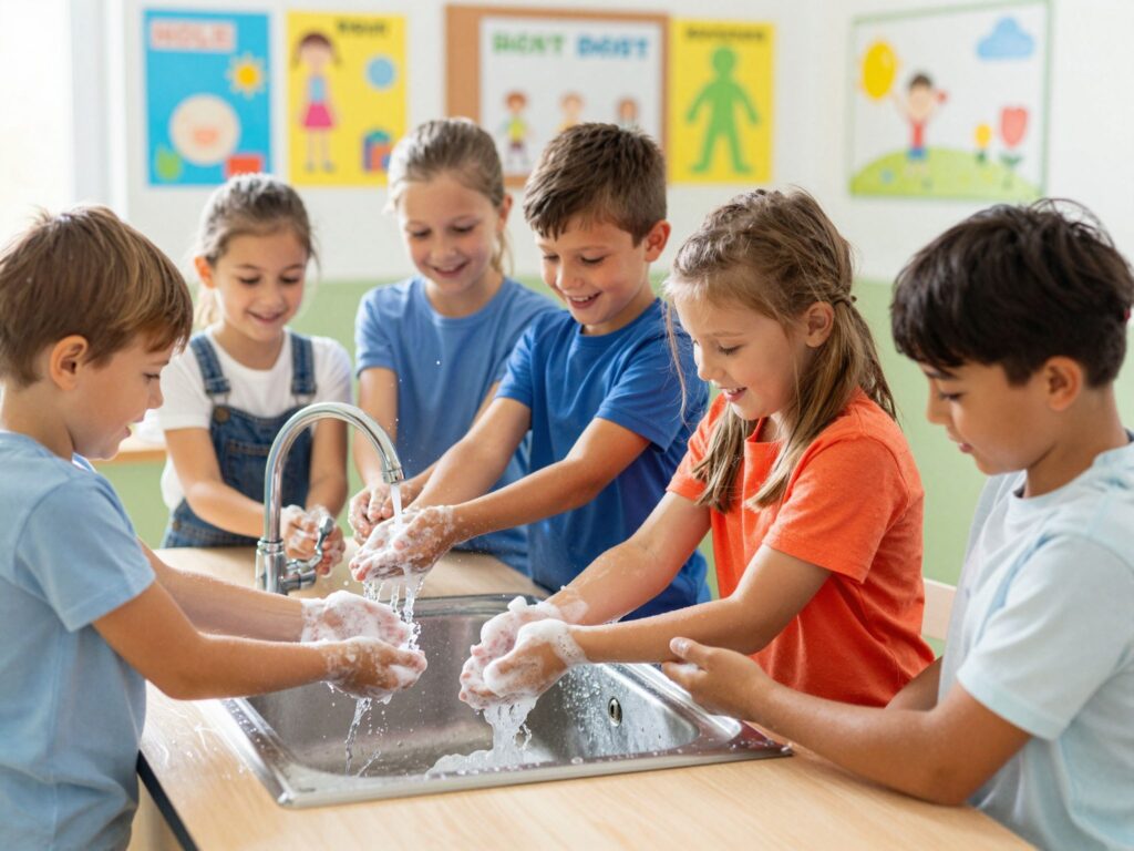 Döbbenetes kísérlet bizonyítja a kézmosás fontosságát: Ezt minden gyereknek látnia kell