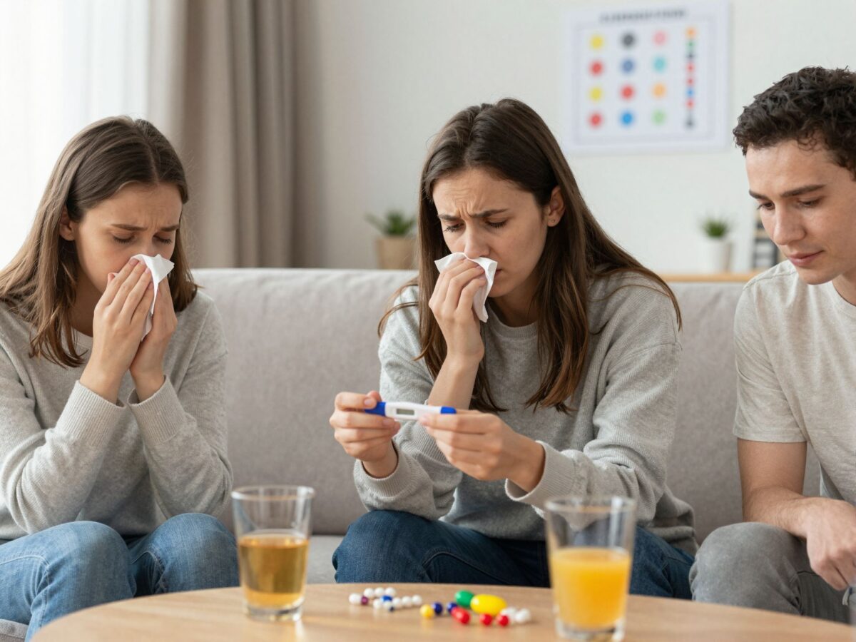 Ebben különbözik a megfázás, az influenza és a koronavírus: tanuld meg felismerni a jeleket