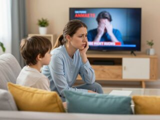 Felkavaró hírek a tévében: Hogyan védd meg a gyereket a szorongástól?