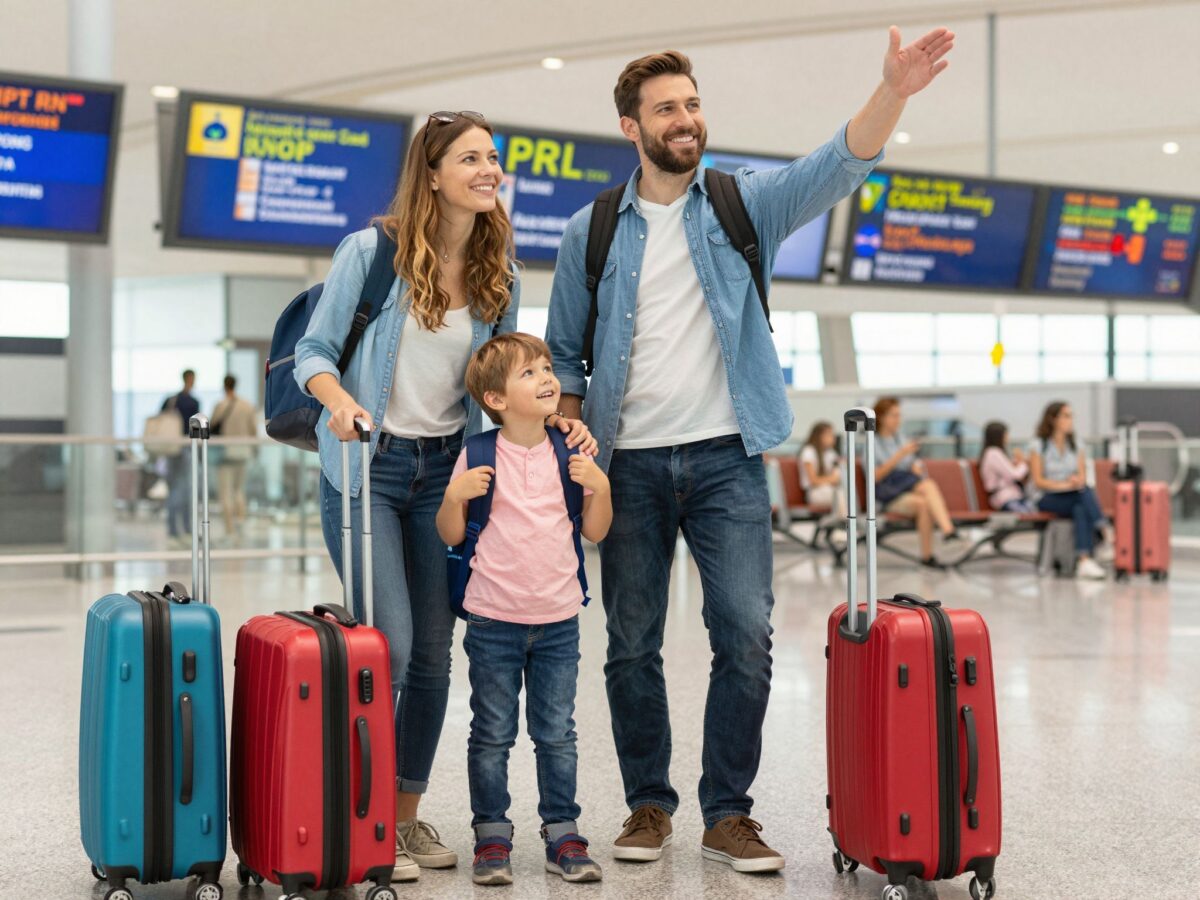 Gyerekkel a fedélzeten: repülőút stressz nélkül lépésről lépésre