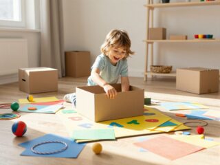 Így készíts egyszerű és szórakoztató játékokat a gyerekeknek abból, amit otthon találsz