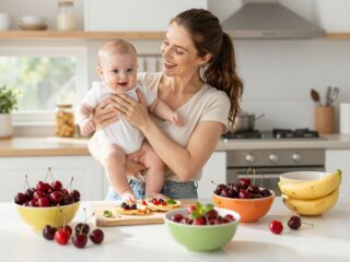 Imádni fogja a baba: 3 egyszerű és egészséges meggyes recept 6 hónapos kortól