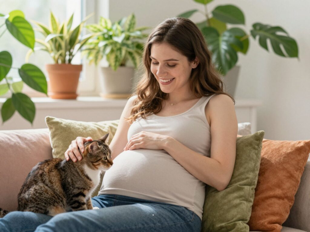 Macskatartás terhesen: hogyan kerüld el a toxoplazma fertőzést?