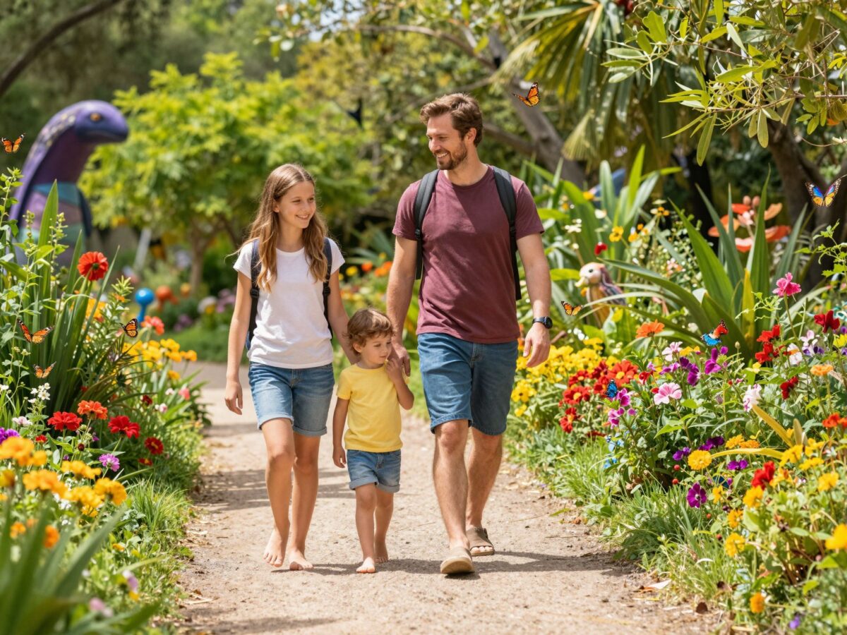 Mezítlábas parkok és ösvények: egy különleges családi kaland a természetben