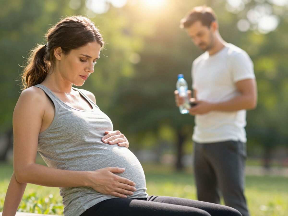 Miért jelent kockázatot a nagy meleg a magzatra és a kismamára egyaránt