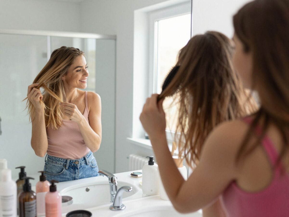 Nincs időd hajat mosni? Így frissítsd fel a frizurádat 5 perc alatt