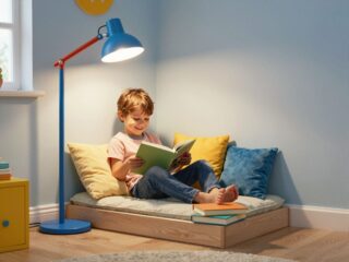 Olvasólámpa a gyerekszobába: a legfontosabb szempontok a szem egészségéért