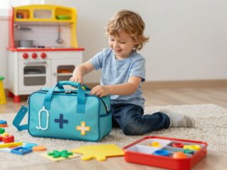 Orvosi táska, babakonyha, barkácskészlet: a legjobb szerepjátékok a fejlődésért